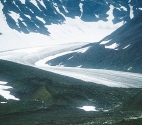 Der Mikka-Gletscher